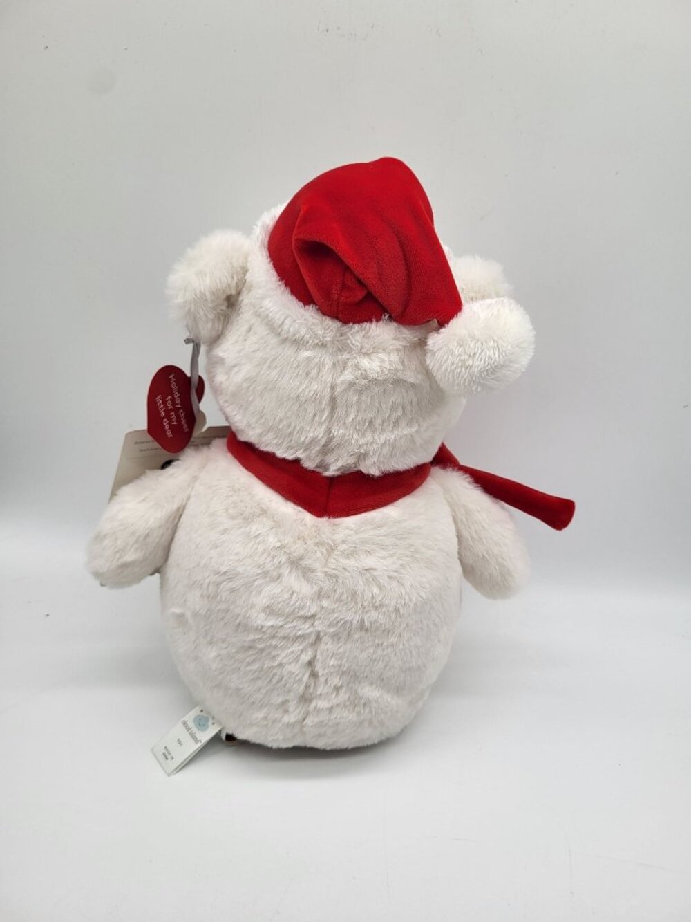 Holiday Snow Bear Plush Stuffed Animal Toy - Cloud Island™ Christmas Soft - Picture 2 of 5